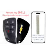 KEY CUT + REMOTE SMART KEY SHELL FOR CHEVROLET SUBURBUN 2021 - 2024  YG0G21TB2 - $551.77 MXN
