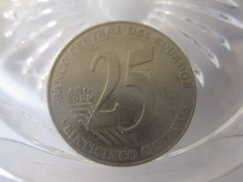 (FC-1367) 2000 Ecuador: 25 Centavos - $1.50