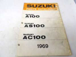 1969 Suzuki A100, AS100, AC100 Parts Catalog. - $485.13 MXN