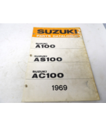 1969 Suzuki A100, AS100, AC100 Parts Catalog. - $25.74
