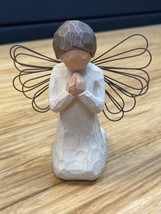 Demdaco Willow Tree Angel of Prayer Figurine Knick Knack KG JD - £19.73 GBP