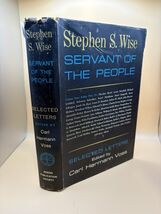 Stephen S Wise Servant of the People 1969 First Edition HC DJ JPS Judaica - $23.42
