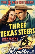 Three Texas Steers - 1939 - Movie Poster - $9.99+