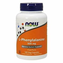 NOW Supplements, L-Phenylalanine 500 mg, Nervous System Support*, Amino Acid,... - £14.55 GBP