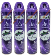 LOT 4x  DRAGONFLY&#39;S DELIGHT Odor Eliminator 6 in 1 Air Freshener Spray 8... - £23.35 GBP