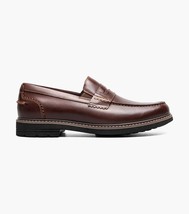 Nunn Bush Odin II Moc Toe Penny Loafer Shoes Burgundy 85154-601 image 3