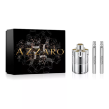 Azzaro Wanted for Men 3.4 oz EDP 3pc Gift Set - £85.05 GBP