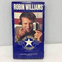 VHS Robin Williams Good Morning Vietnam Military Comedy - £15.97 GBP