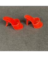 1960s Vintage 1960s Barbie Red Open Toe Mules Shoes – Japan Skipper Mattel - $19.48 CAD