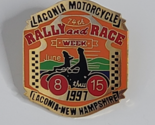 June 1997 Rally and Race Motorcycles AMA Lapel Hat Pin Laconia New Hamps... - $9.99