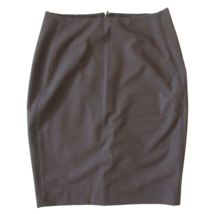 NWT The Limited Petite High Waist Heather Brown Stretch Suiting Pencil Skirt 6P - £7.88 GBP