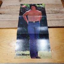 Dukes of Hazzard Tom Wopat Shirtless Muscular Pose Tri Fold Color Photo ... - £10.09 GBP