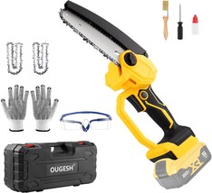 Mini Chainsaw Cordless,6 Inch Handheld Chain Saw for Dewalt 20V MAX, Cou... - £35.39 GBP