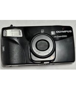 Olympus Zoom 2000 Built-in Flash 35mm Point &amp; Shoot Film Camera Powers O... - €33,86 EUR