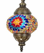 Handmade Pendant Ceiling Lamp Mosaic Shade, 2019 Stunning 16.5&quot; Height -... - £34.13 GBP
