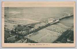 Vintage Postcard Steel Pier Atlantic City NJ Postmarked 1935 - £11.32 GBP