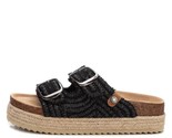 Xti Women&#39;s Double Strap Sandals Black - $65.00