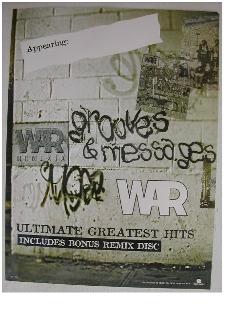 2 War Poster and 2 Concert Poster - $26.99