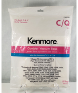 Kenmore 20-50104 Canister Vacuum Bags C/Q 5055 Style Vacuums 8 Bags New - $24.36