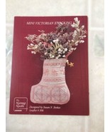  Mini Victorian Stocking 1 Cross Stitch Pattern Only from The Nutmeg Nee... - £6.94 GBP