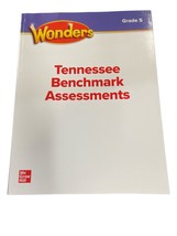 Wonders Tennessee Benchmark Assessments Grade 5 2020 Mcgraw Homeschool Reading - £14.95 GBP