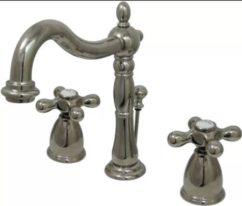 Kingston Brass KS1978AX Heritage Widespread Lavatory Faucet - Brushed Ni... - $122.76