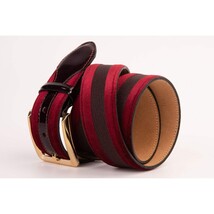 The Pontalto Burgundy Leather Belt image 4