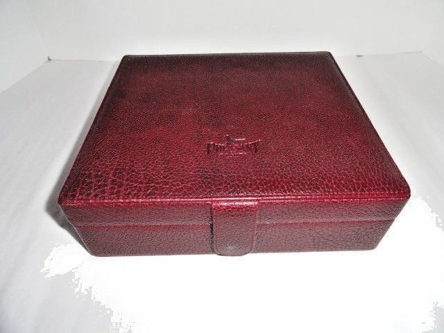 Burgandy Karabu  Leather Humidor - $125.00