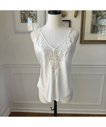Vintage Maidenform Chantilly 64603 Satin Lace Cami Camisole Slip Top Wom... - $536.67 MXN
