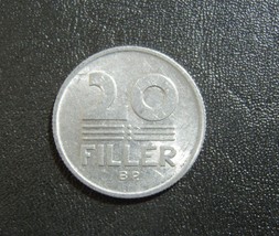 #1 Hungary Magyar coin 20 FILLER BP 1989 (id.2/2) - £4.19 GBP