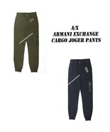 A|X ARMANI EXCHANGE NEW MEN&#39;S CARGO JOGGER PANTS NWT STRETCH LOW CUT RET... - $64.95