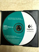 Logitech Webcam Software V2.2 PC Disk for Windows XP Vista 7 Web Cam 2.2 - £15.72 GBP