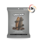 6x Bags Smackin&#39; Cracked Pepper Flavor Jumbo Sunflower Seeds | 4oz | Sma... - $49.74 CAD