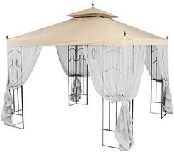 Garden Winds Replacement Canopy for Home Depot&#39;s Arrow Gazebo - LCM449B - £78.84 GBP