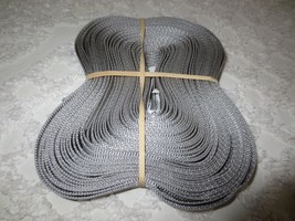21 (11 + 10) Yards GRAY or SILVER Nylon WEBBING - 1&quot; Wide - $15.75