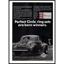 1969 Dana Perfect Circle Piston Rings Vintage Print Ad Funny Car Drag Race Photo - $10.97