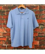 Polo Ralph Lauren Men&#39;s Polo Shirt XL Blue Classic Fit Soft Cotton Blue ... - $25.74