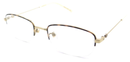 Gucci Eyeglasses Frames GG0446OJ 003 52-20-145 Havana / Gold Made in Japan - £182.57 GBP