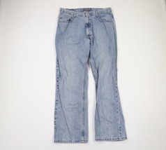Vintage Levis SilverTab Mens 36x32 Distressed Loose Fit Baggy Denim Jeans Blue - £70.36 GBP