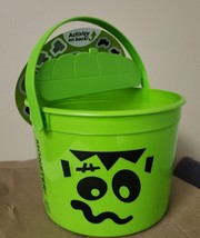 2023 Mc Donald&#39;s Green Halloween Classic Boo Pail Buckets Happy Meal Monster - £7.43 GBP