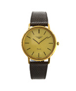 Vintage Longines 21586 Gold Toned Stainless Steel Men Watch - £790.42 GBP
