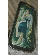 Vintage Original 1973 Coca Cola Gibson Girl Flapper Serving Tray 1921 Ad... - $28.00