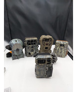 Lot of 5 Trail Cameras SpyPoint,Scout Guard,Browning,StealthCam,Victure ... - $84.14