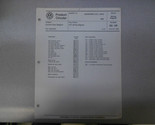 1985 VW Quantum 4 Cylinder Cis E A/C Wiring Service Manual Factory 85-
s... - $5.00