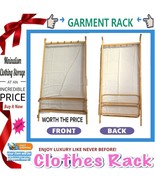 ? ANTHROPOLOGIE ➕? GARMENT RACK Bamboo Lightweight CLOTHING STAND?BUY NO... - $1,638.27 MXN