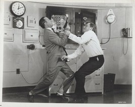 Spy With My Face 1966 original 8x10 photo Robert Vaughn fights man in lab - $24.99