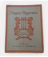 Singers&#39; Repertoire  36 Songs For Medium Voice 1910 - £4.61 GBP