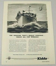 1946 Print Ad Kidde Fire Extinguishing Systems in Boats Belleville,NJ - £7.80 GBP