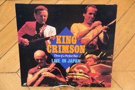 King Crimson: Three of a Perfect Pair - Live in Japan 1984 Laserdisc Ld Ntsc Jap - £37.95 GBP