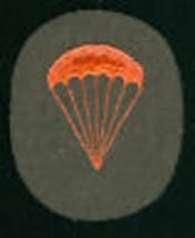 Circa 1967-1991, Ddr, Nva, Para, Enlisted, Sleeve Patch, Parachutist - £15.59 GBP